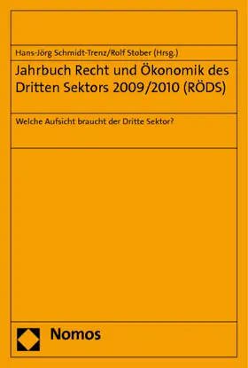 Jahrbuch Recht und Ökonomik des Dritten Sektors 2009/2010 (RÖDS)