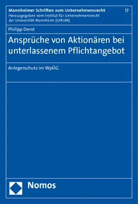 Ansprüche von Aktionären bei unterlassenem Pflichtangebot