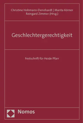 Geschlechtergerechtigkeit