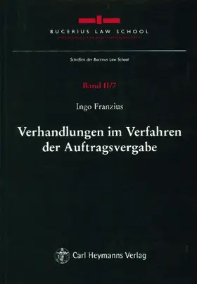 Verhandlungen im Verfahren der Auftragsvergabe