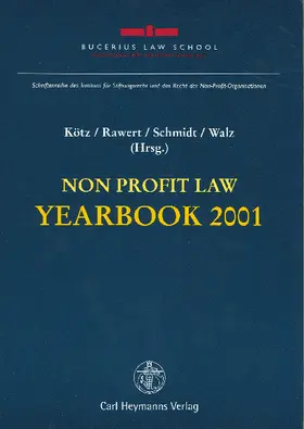 Non Profit Law Yearbook 2001