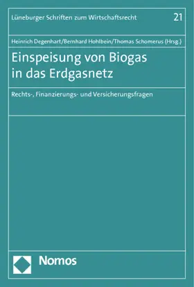 Einspeisung von Biogas in das Erdgasnetz