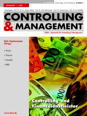 Controlling und Finanzdienstleister