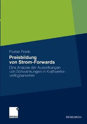 Preisbildung von Strom-Forwards