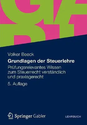 Grundlagen der Steuerlehre