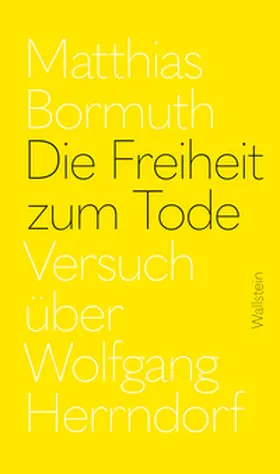Die Freiheit zum Tode