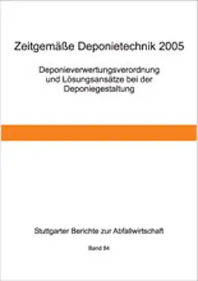 Zeitgemäße Deponietechnik 2005