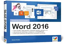 Word 2016 - Schritt für Schritt erklärt