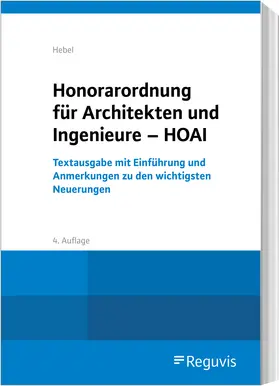 Honorarordnung für Architekten und Ingenieure - HOAI 2021