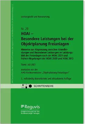 HOAI - Besondere Leistungen bei der Objektplanung Freianlagen