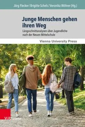 Junge Menschen gehen ihren Weg