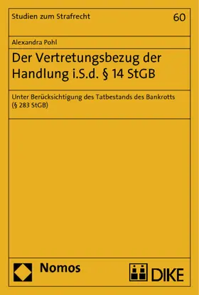 Der Vertretungsbezug der Handlung i.S.d. § 14 StGB