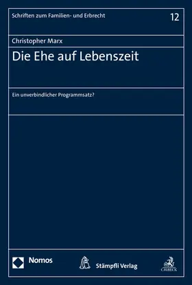 Die Ehe auf Lebenszeit