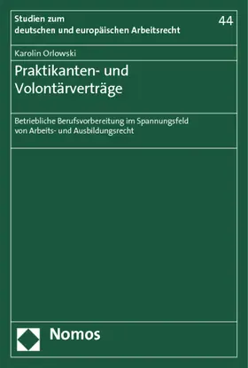 Praktikanten- und Volontärverträge