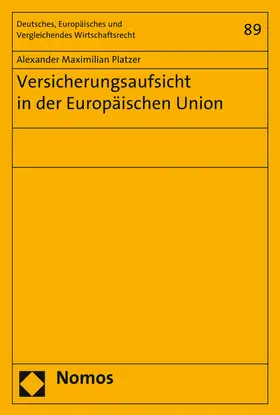 Versicherungsaufsicht in der Europäischen Union