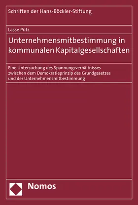 Unternehmensmitbestimmung in kommunalen Kapitalgesellschaften