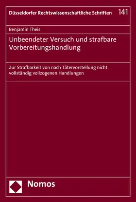 Unbeendeter Versuch und strafbare Vorbereitungshandlung