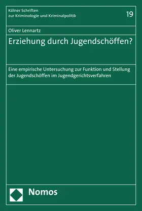 Erziehung durch Jugendschöffen?