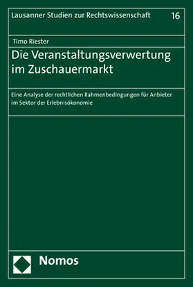 Die Veranstaltungsverwertung im Zuschauermarkt