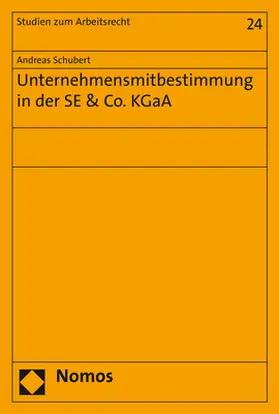 Unternehmensmitbestimmung in der SE &Co. KGaA