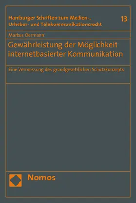 Gewährleistung der Möglichkeit internetbasierter Kommunikation