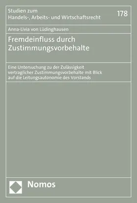 Fremdeinfluss durch Zustimmungsvorbehalte