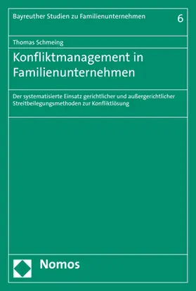 Konfliktmanagement in Familienunternehmen