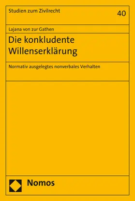 Die konkludente Willenserklärung