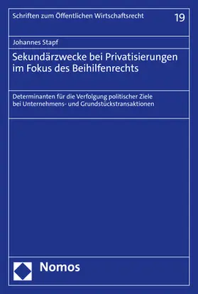 Sekundärzwecke bei Privatisierungen im Fokus des Beihilfenrechts