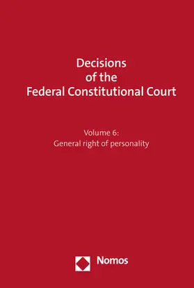 Decisions of the Federal Constitutional Court
