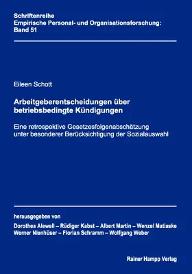 Arbeitgeberentscheidungen über betriebsbedingte Kündigungen