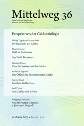 Perspektiven der Geldsoziologie