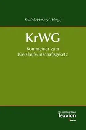 Kommentar zum Kreislaufwirtschaftsgesetz: KrWG