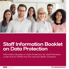 Mitarbeiterinformation Datenschutz im Krankenhaus, engl.