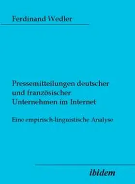 Pressemitteilungen deutscher und französischer Unternehmen im Internet