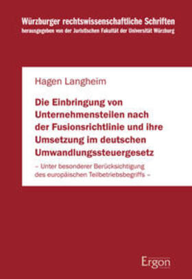 Langheim, H: Einbringung von Unternehmensteilen nach der Fus