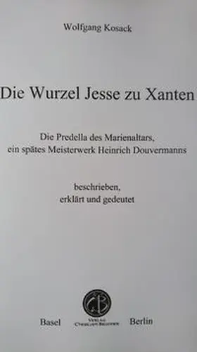 Die Wurzel Jesse zu Xanten