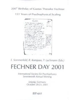 FECHNER DAY 2001