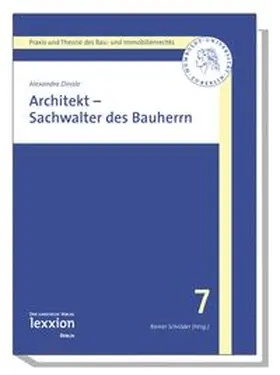 Architekt - Sachwalter des Bauherren