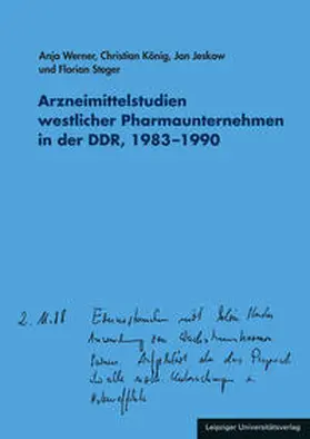 Arzneimittelstudien westlicher Pharmaunternehmen in der DDR, 1983-1990