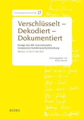 Verschlüsselt – Dekodiert – Dokumentiert