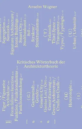 Kritisches Wörterbuch der Architekturtheorie