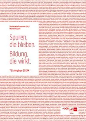 Spuren, die bleiben. Bildung, die wirkt.