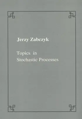 Topics in stochastic processes