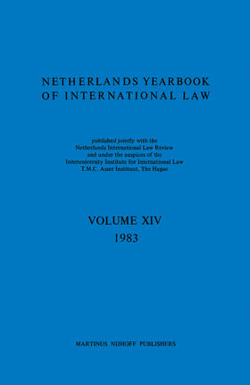 Netherlands Yearbook of International Law 1983