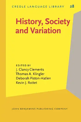 History, Society and Variation