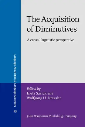 The Acquisition of Diminutives