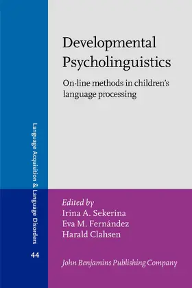 Developmental Psycholinguistics