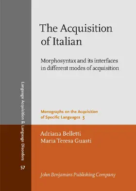 The Acquisition of Italian