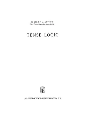 Tense Logic